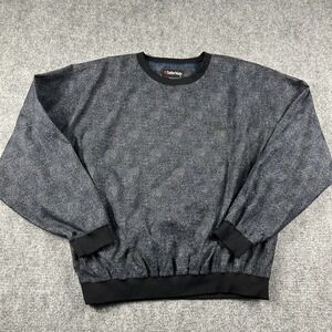 VTG TaylorMade Golf Windbreaker Jacket Mens XL Blue Cement Pullover Lightweight